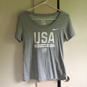 Nike Tops - Medium Gray USA training center Nike tee Nike Tops - Medium Gray USA training center Nike tee